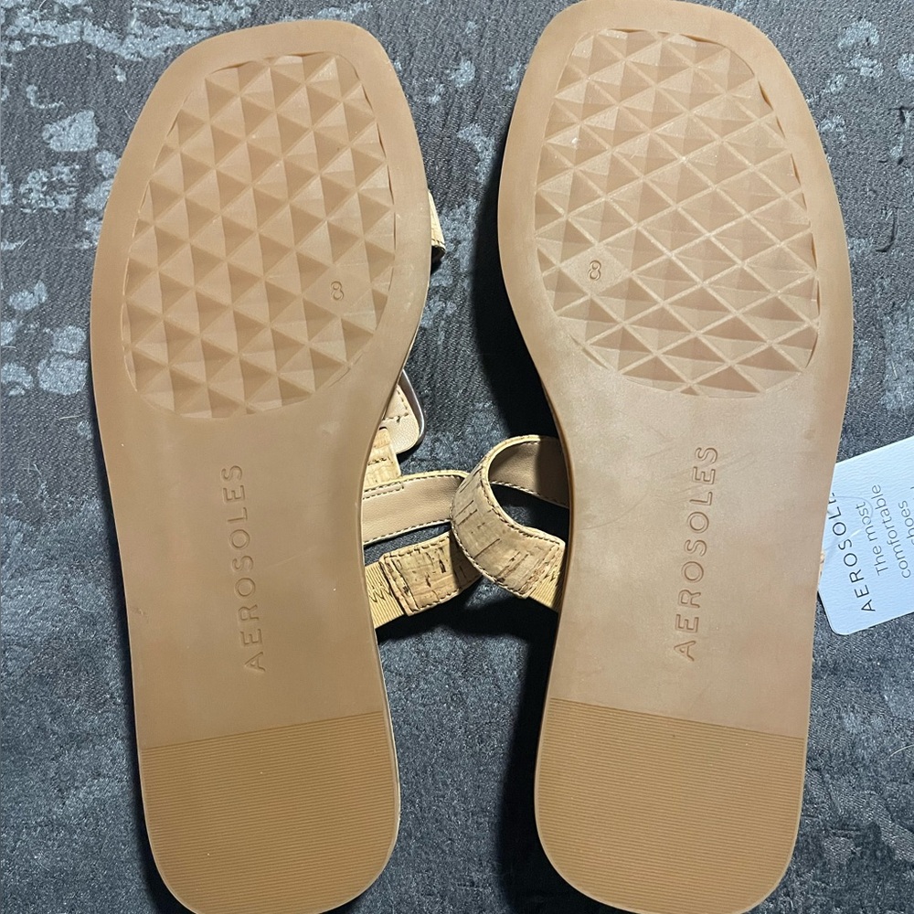 Aerosoles Boston Cork Combo Sandals - Picture 3 of 3